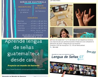 Curso Lengua de Señas de Guatemala